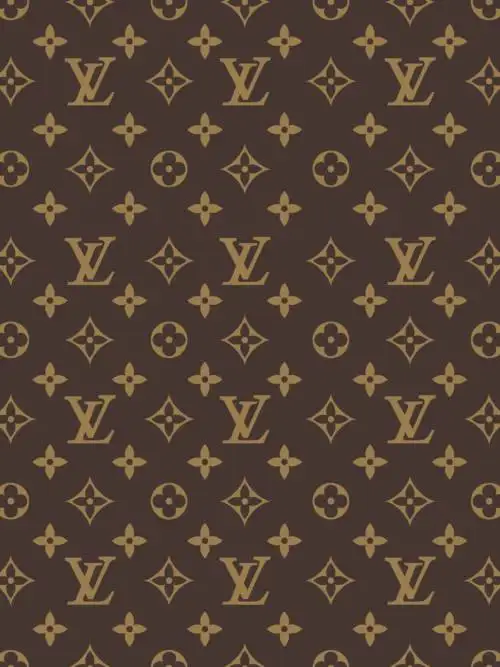 Louis Vuitton brown pattern
