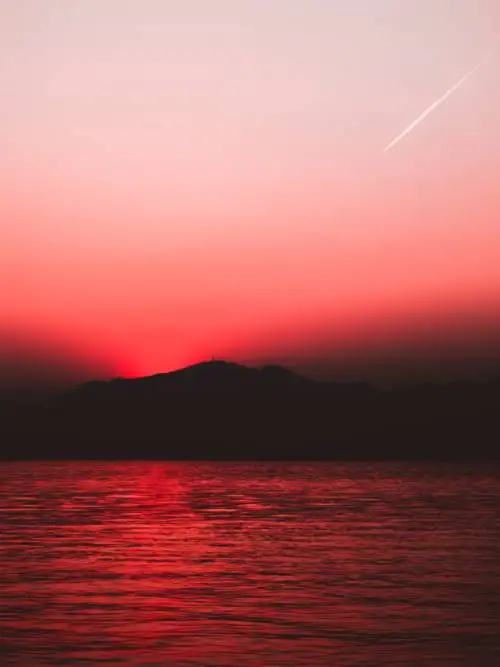 Red sunset