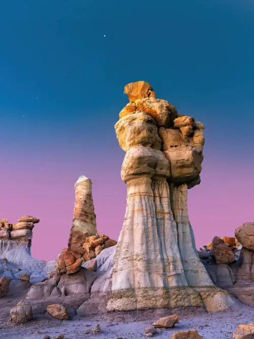Rock formations