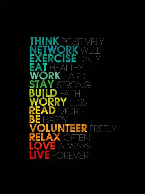 Tips to be happy